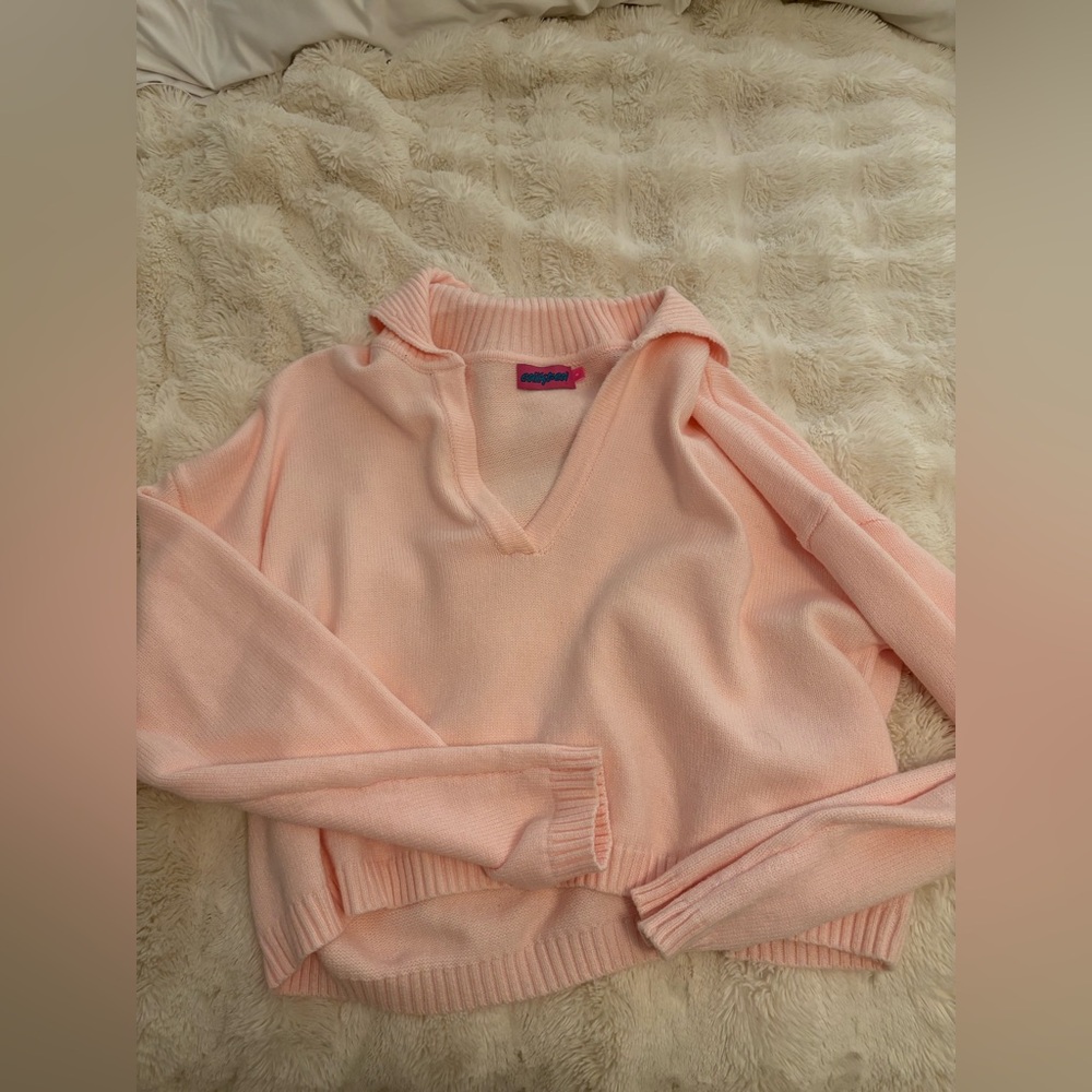 Pink edikted sweater